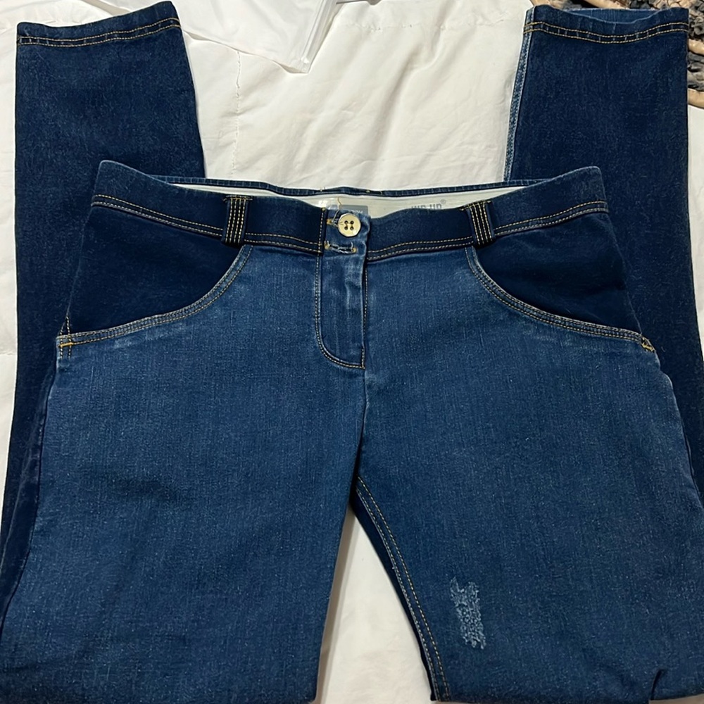 Freddy distressed denim